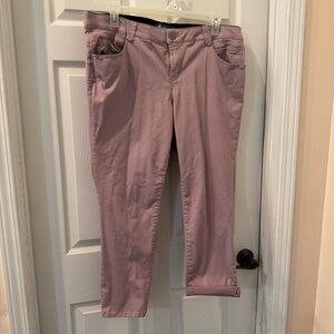 Democracy Mauve Cropped Pants